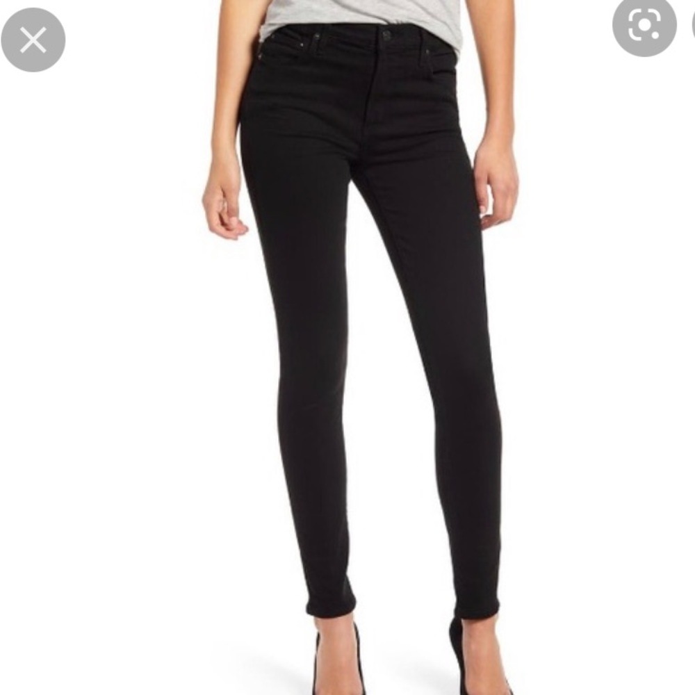 Citizens of Humanity Avedon skinny black jeans